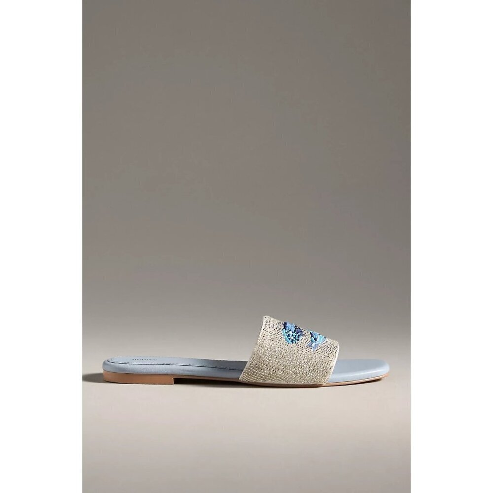 The Fiona Beaded Slide Sandals by Maeve 36 - Picture 3 of 5